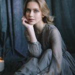 Luxurious Wedding dress from natural silk \ Anna Skoblikova \ 0127 \ Photo 1