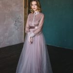 Dusty rose vintage wedding set with the silk blouse \ 0130 \ Anna Skoblikova | Photo 7