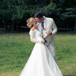 Long Sleeves Wedding Dress - 0217 by Anna Skoblikova