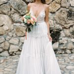 Backless wedding dress \ Anna Skoblikova \ Gentle Angel \ 2021