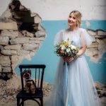 Airy dress with wing sleeves / Anna Skoblikova | Photo 1