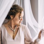 Delicate nude wedding dress / Anna Skoblikova | Photo 3