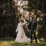 Boho chiffon wedding dress - 0040 / Anna Skoblikova | Photo 3