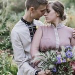 Dusty rose wedding dress in vintage style - 0134 / Anna Skoblikova | Photo 6