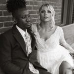 Lace wedding dress with beading - 0096 / Anna Skoblikova | Shania | Photo 11